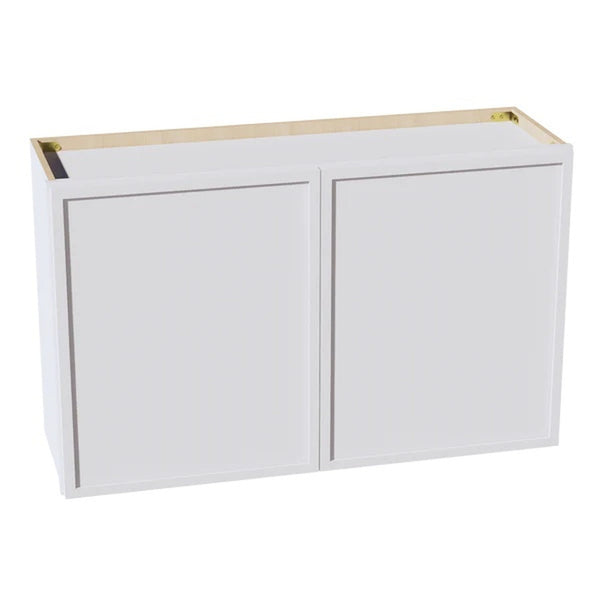 Slim Shaker Bridge Wall Cabinet 39" (W3924) · Slim - Frost - Hero