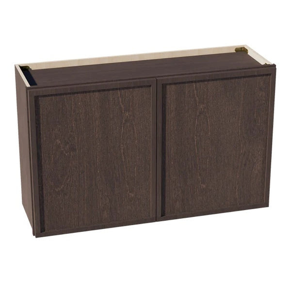 Slim Shaker Bridge Wall Cabinet 39" (W3924) · Slim - Mocha - Hero