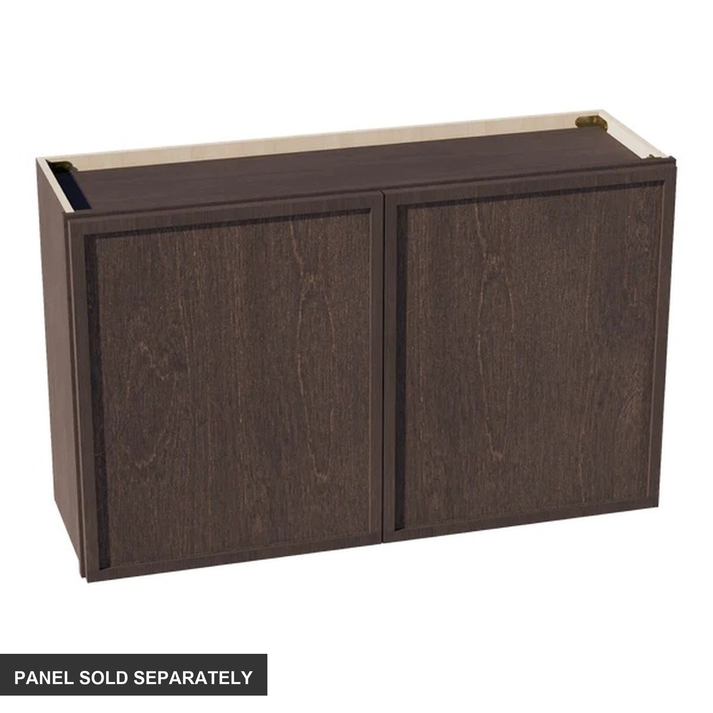 Slim Shaker Bridge Wall Cabinet 39" (W3924) · Slim - Mocha - Product