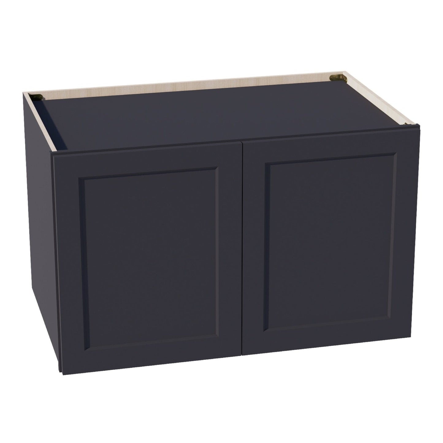 Shaker Bridge Wall Cabinet 39" (W392424) · Ardelle - Ebony - Hero