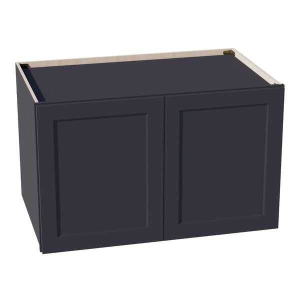 Shaker Bridge Wall Cabinet 39" (W392424) · Ardelle - Ebony - Hero