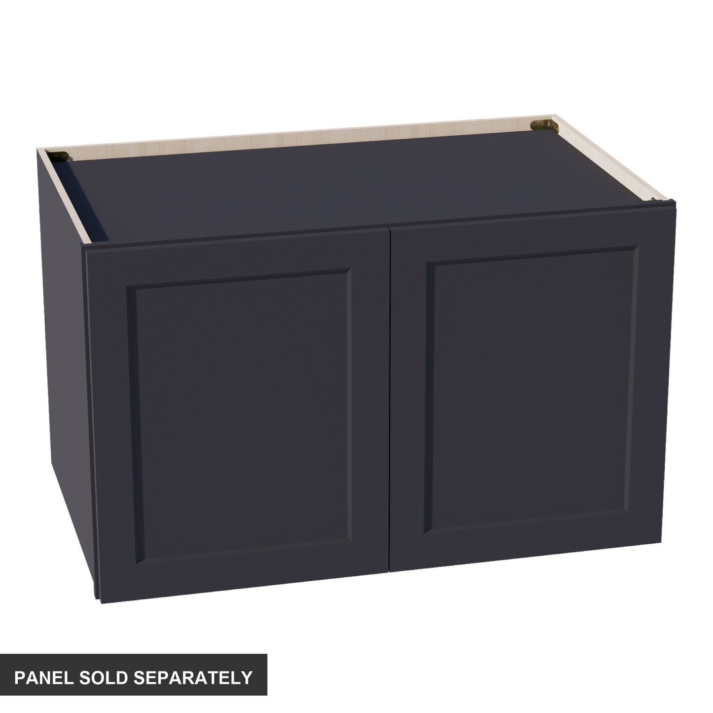 Shaker Bridge Wall Cabinet 39" (W392424) · Ardelle - Ebony - Product