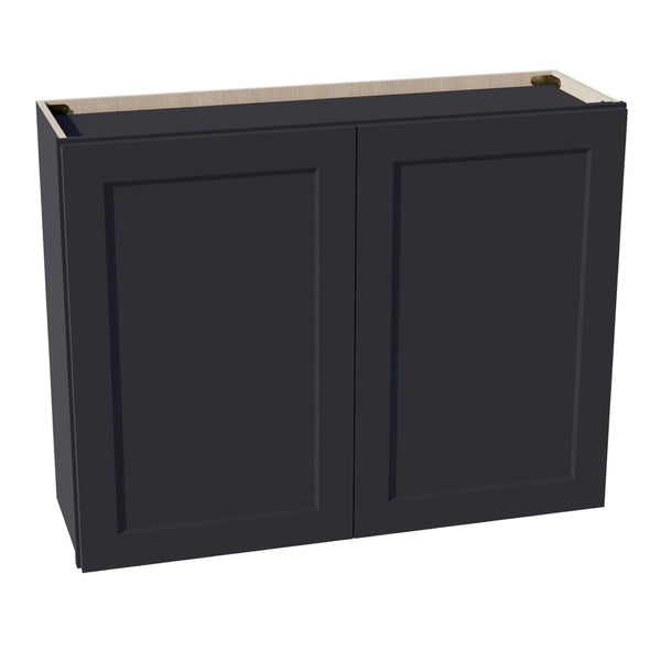 Shaker Wall Cabinet 39" (W3930) · Ardelle - Ebony - Hero