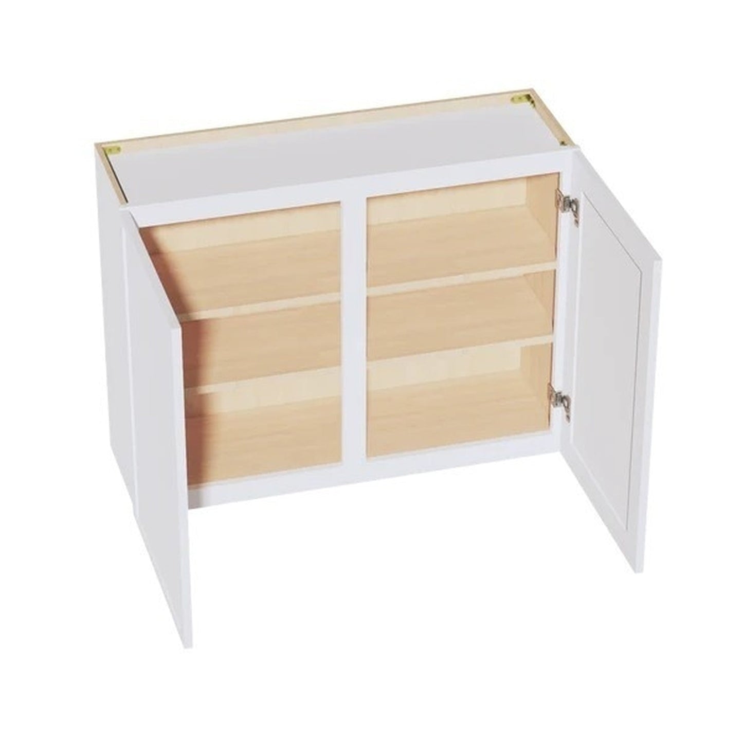 Slim Shaker Wall Cabinet 39" (W3930) · Slim - Frost - Interior