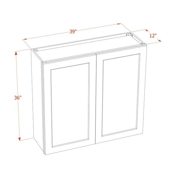 Slim Shaker Wall Cabinet 39" (W3936) · Slim