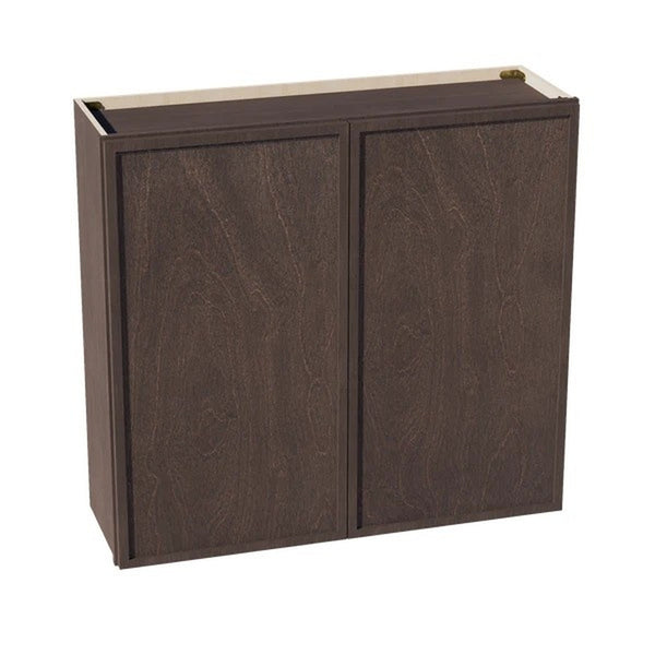 Slim Shaker Wall Cabinet 39" (W3936) · Slim - Mocha - Hero