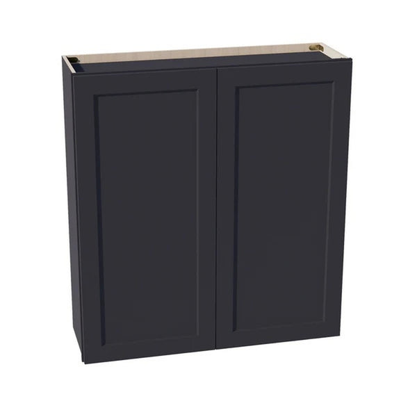 Shaker Wall Cabinet 39" (W3942) · Ardelle - Ebony - Hero