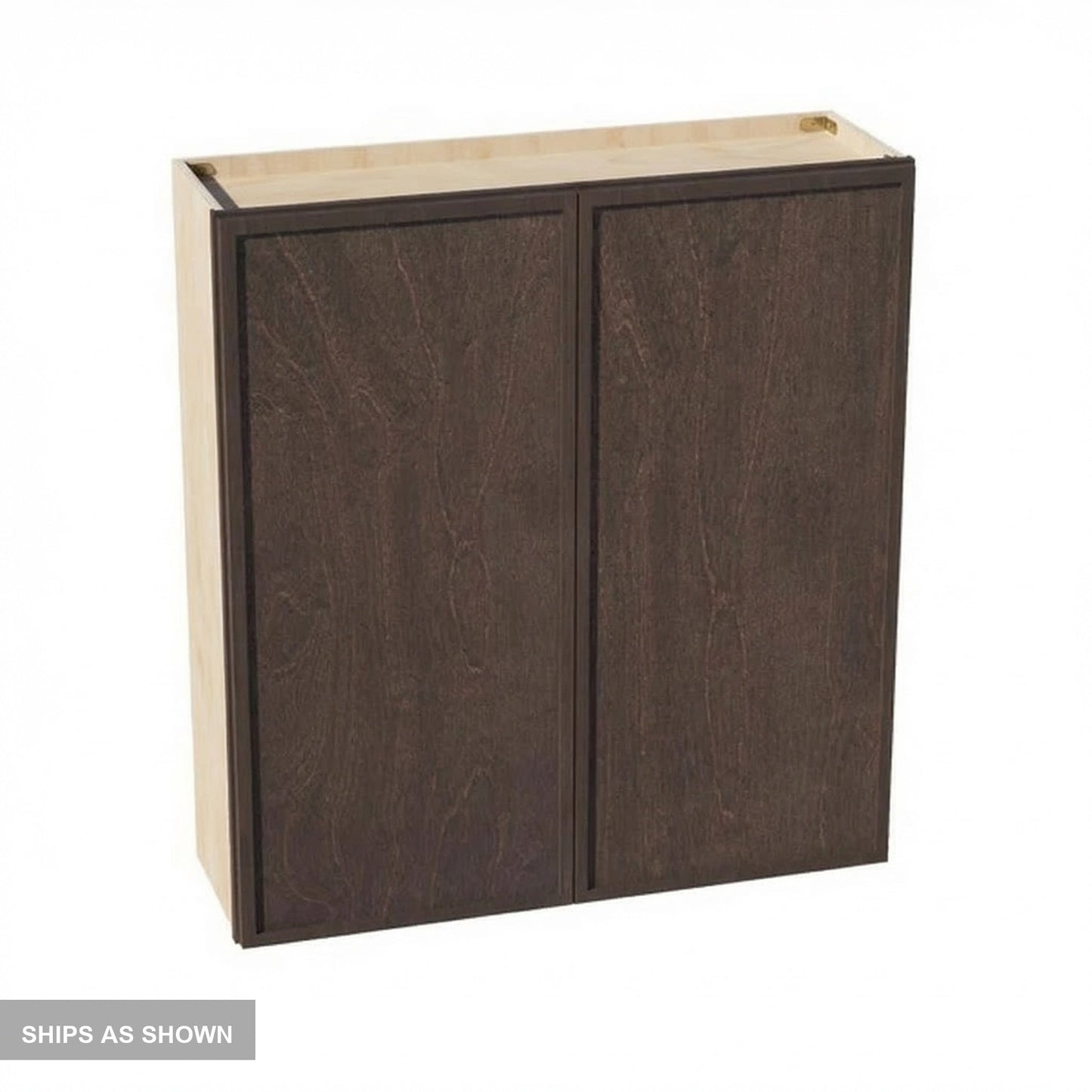 Slim Shaker Wall Cabinet 39" (W3942) · Slim - Mocha - Flat Pack