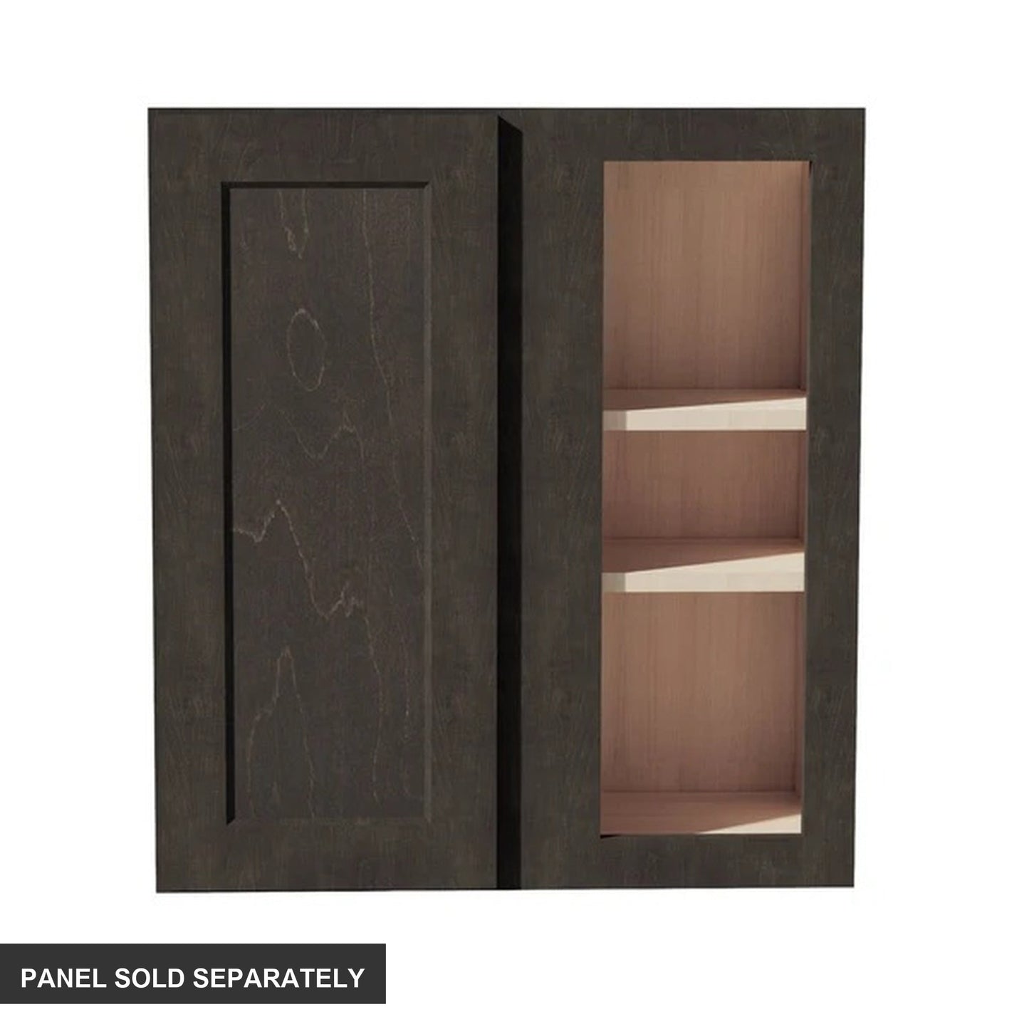 Shaker Corner Wall Cabinet 27" (WBC2730) · Ardelle - Charcoal - Product