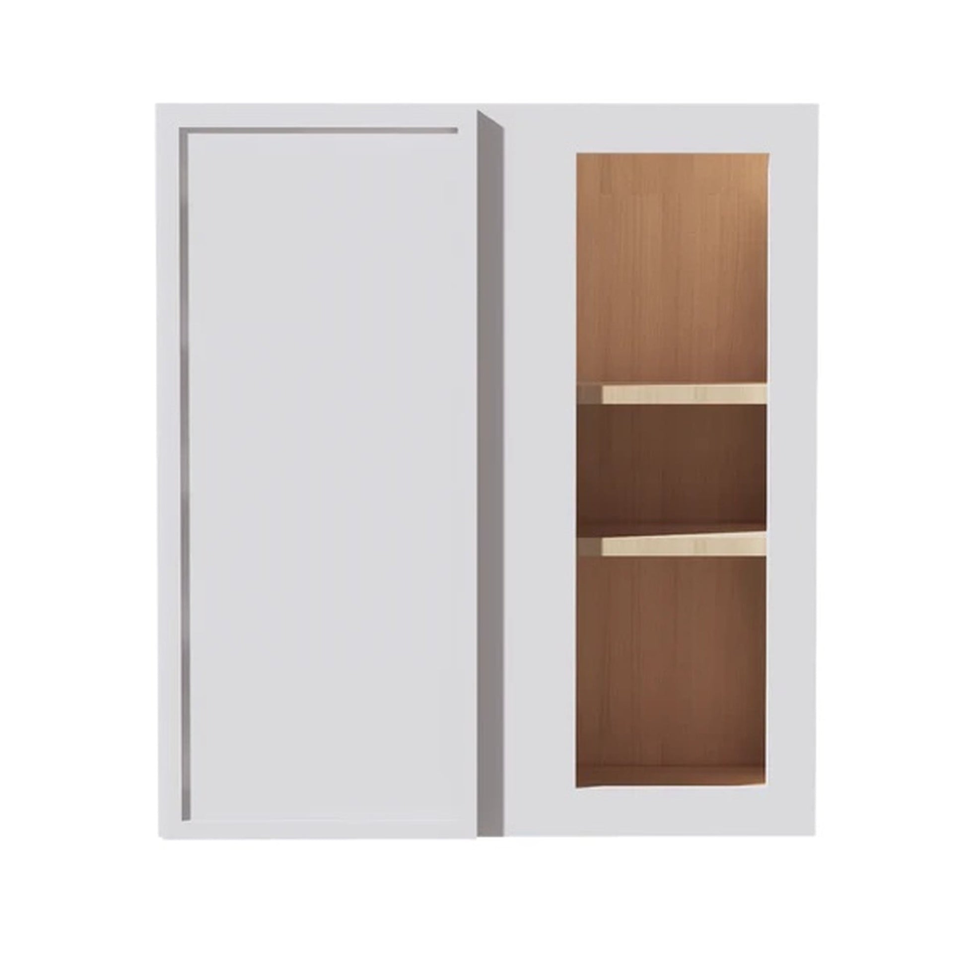 Slim Shaker Corner Wall Cabinet 27" (WBC2730) · Slim