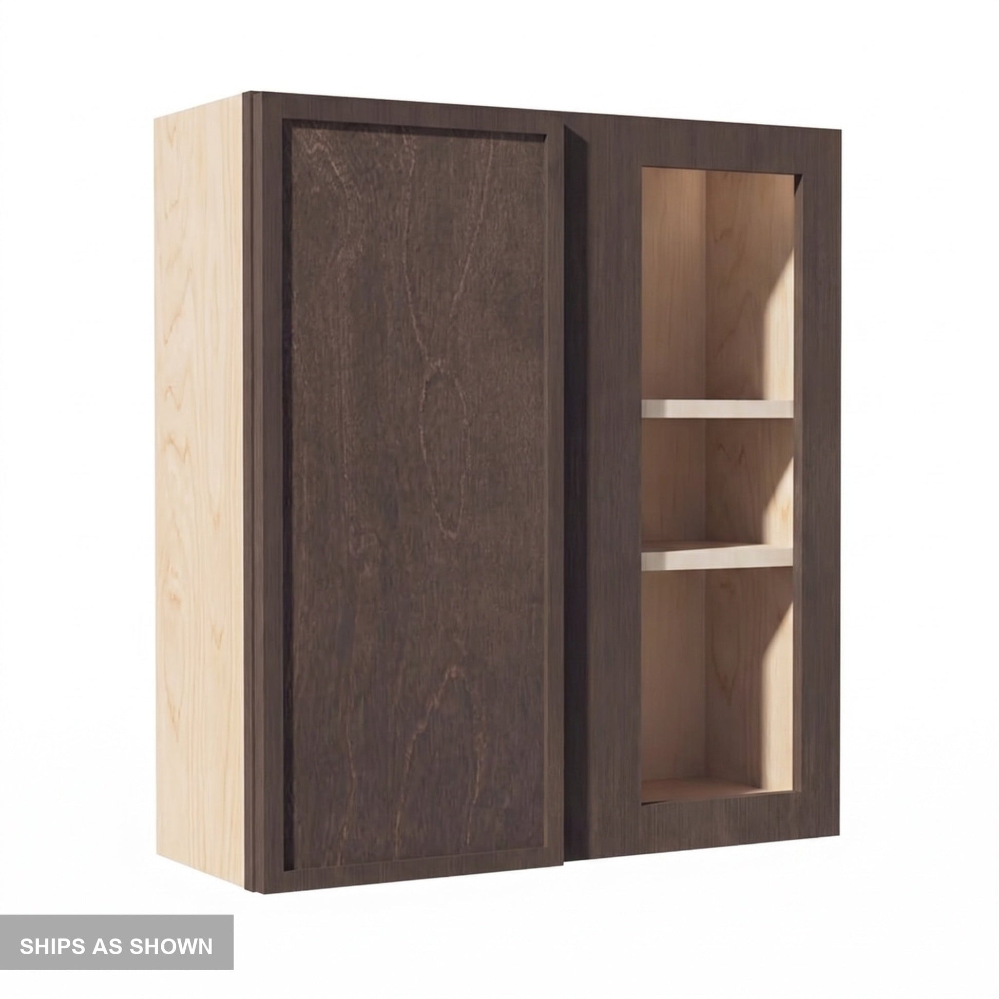 Slim Shaker Corner Wall Cabinet 27" (WBC2730) · Slim