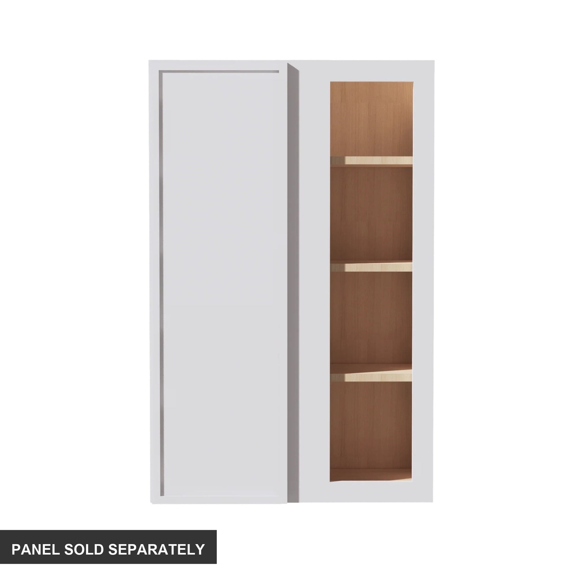 Slim Shaker Corner Wall Cabinet 27" (WBC2742) · Slim