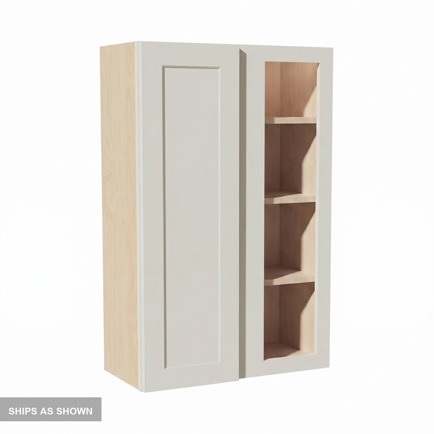 Quik Cabinets WBC2742 Tallis Swan White - Flatpack