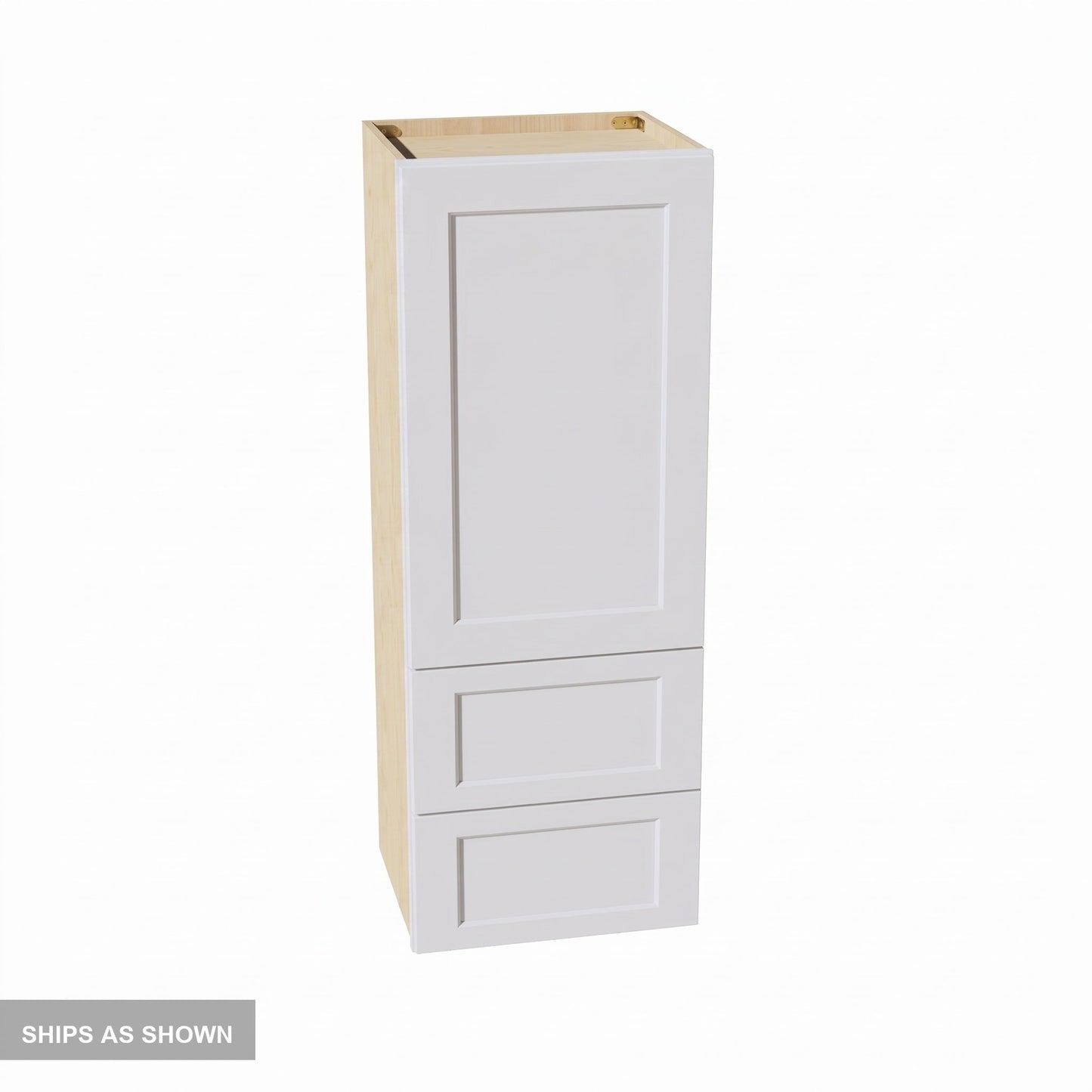 Shaker Wall Cabinet 18" (WD1848) · Ardelle - White - Flat Pack