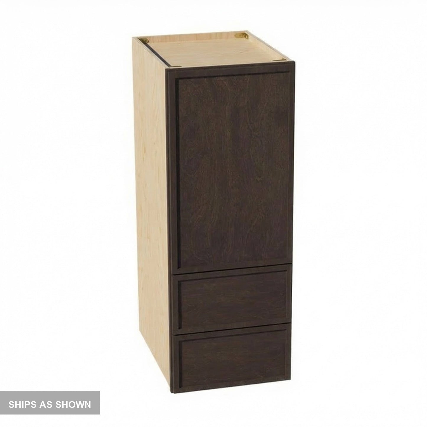 Quik Cabinets WD1848 Slim Mocha - Flatpack