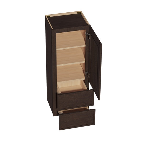 Quik Cabinets WD1848 Slim Mocha - Interior