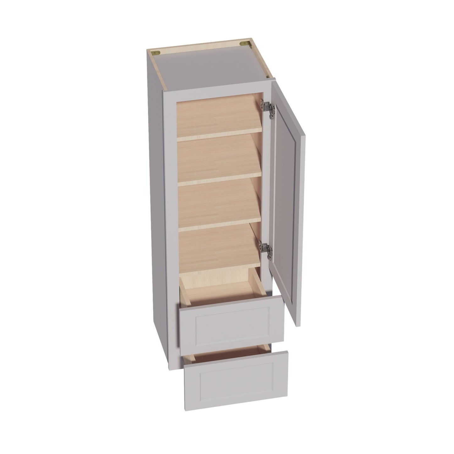 Quik Cabinets WD1854 Ardelle Ash - Interior