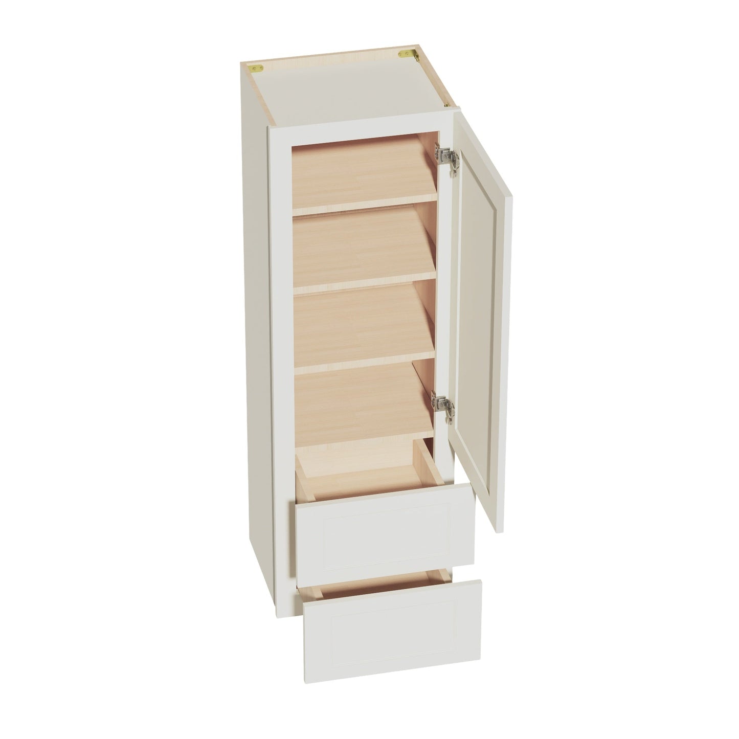 Quik Cabinets WD1854 Tallis Swan White - Interior