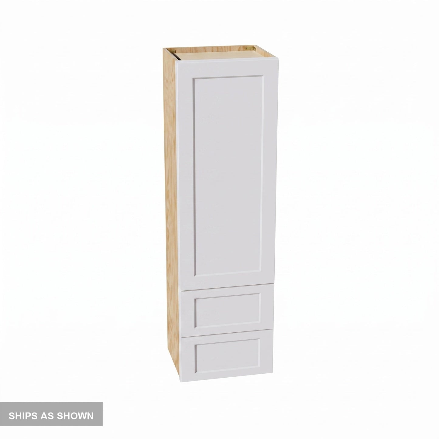 Shaker Wall Cabinet 18" (WD1860) · Ardelle - White - Flat Pack