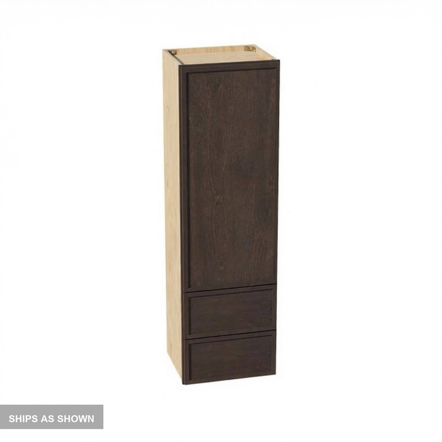 Quik Cabinets WD1860 Slim Mocha - Flatpack