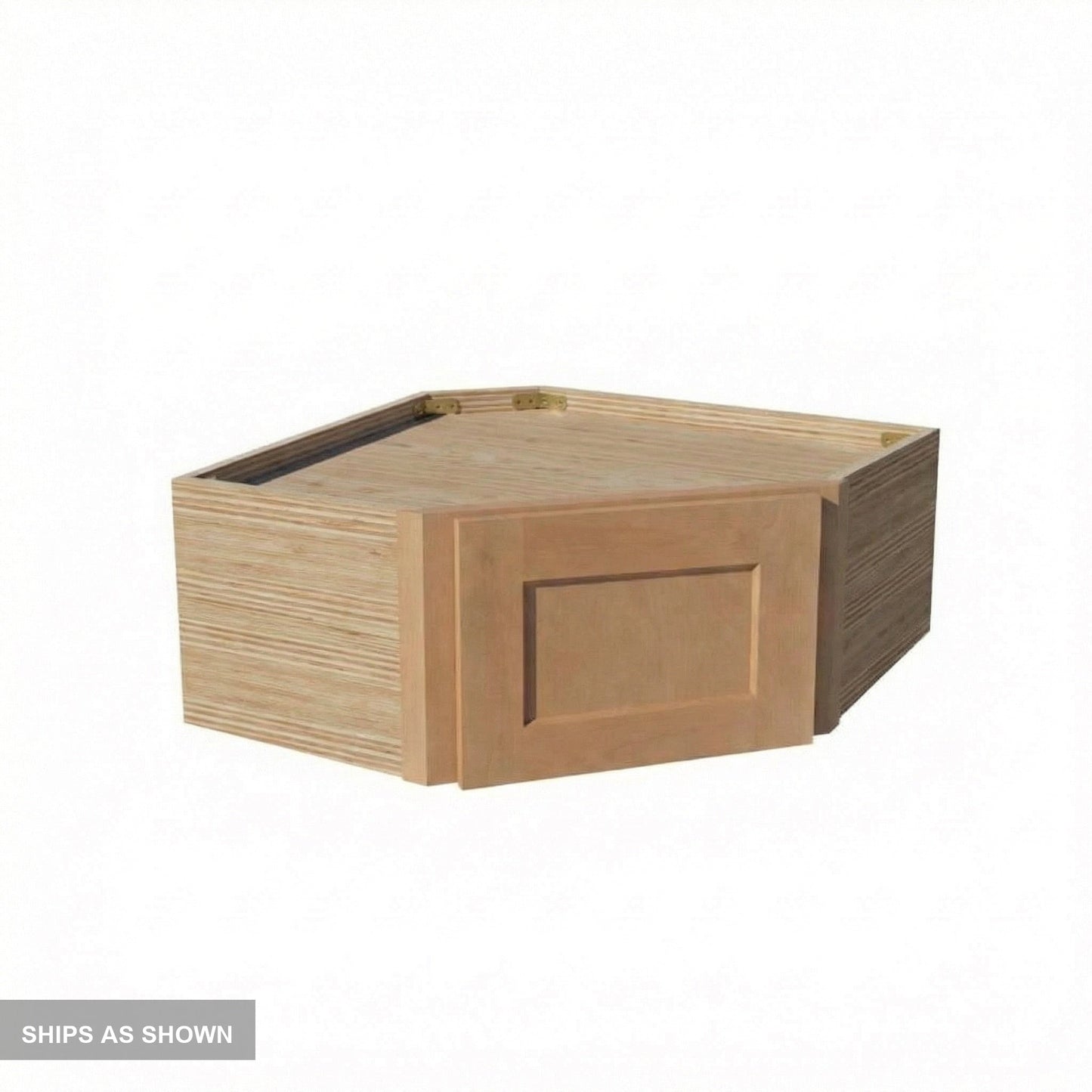 Shaker Corner Wall Cabinet 24" (WDC2412) · Ardelle - Timber - Flat Pack