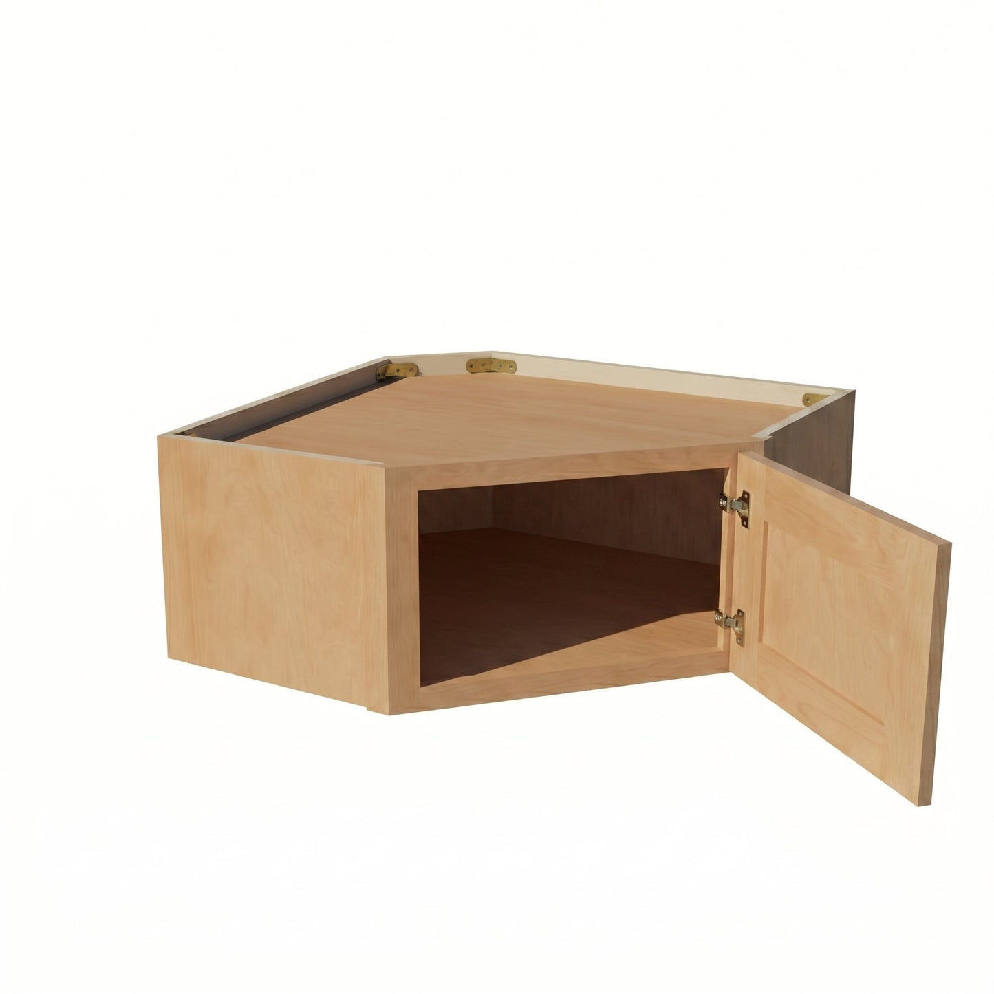 Shaker Corner Wall Cabinet 24" (WDC2412) · Ardelle - Timber - Interior