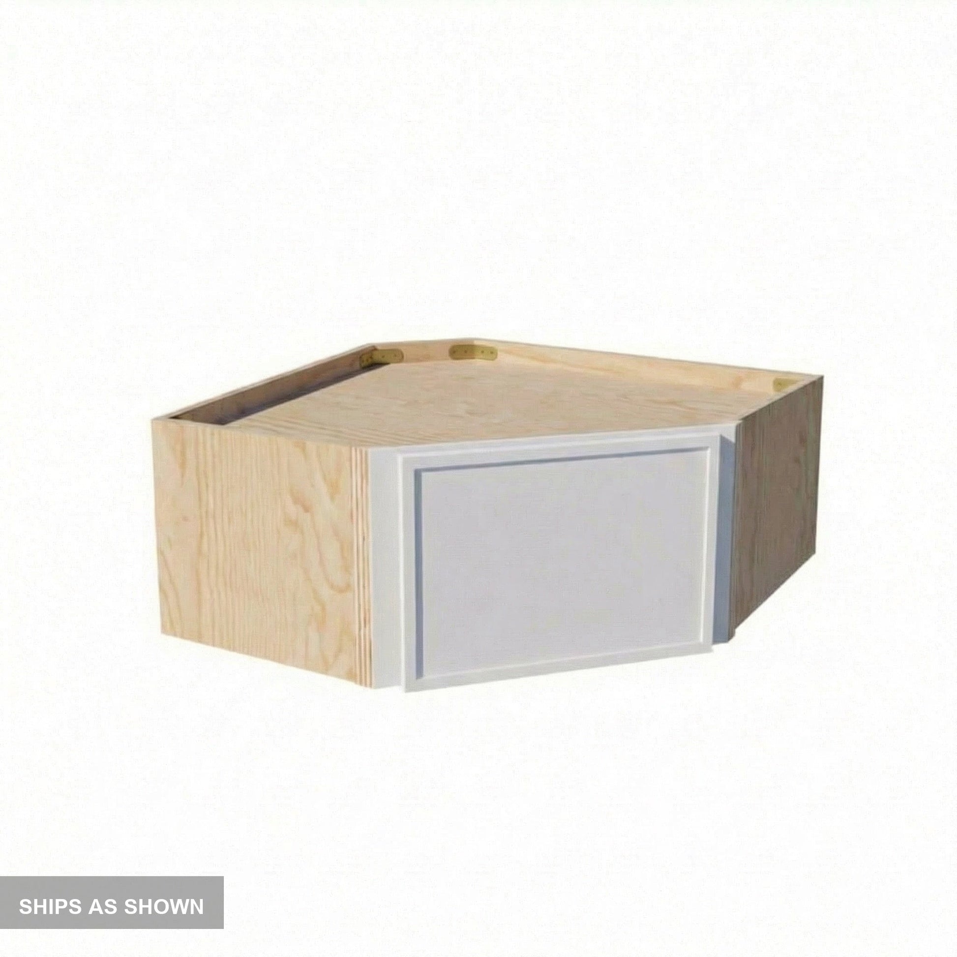 Slim Shaker Corner Wall Cabinet 24" (WDC2412) · Slim