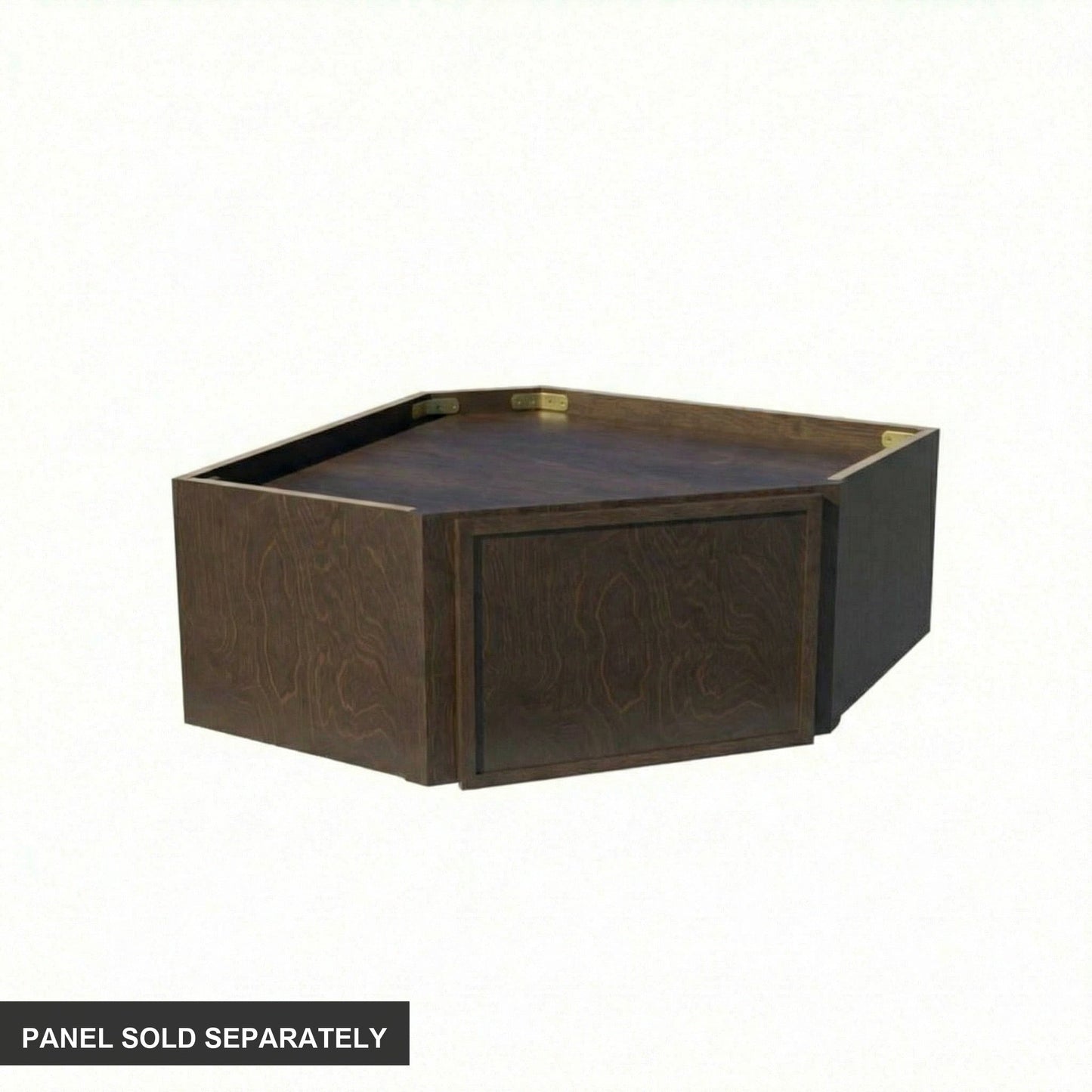 Slim Shaker Corner Wall Cabinet 24" (WDC2412) · Slim - Mocha - Product