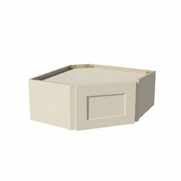 Shaker Corner Wall Cabinet 24" (WDC2412) · Tallis - Swan White - Hero