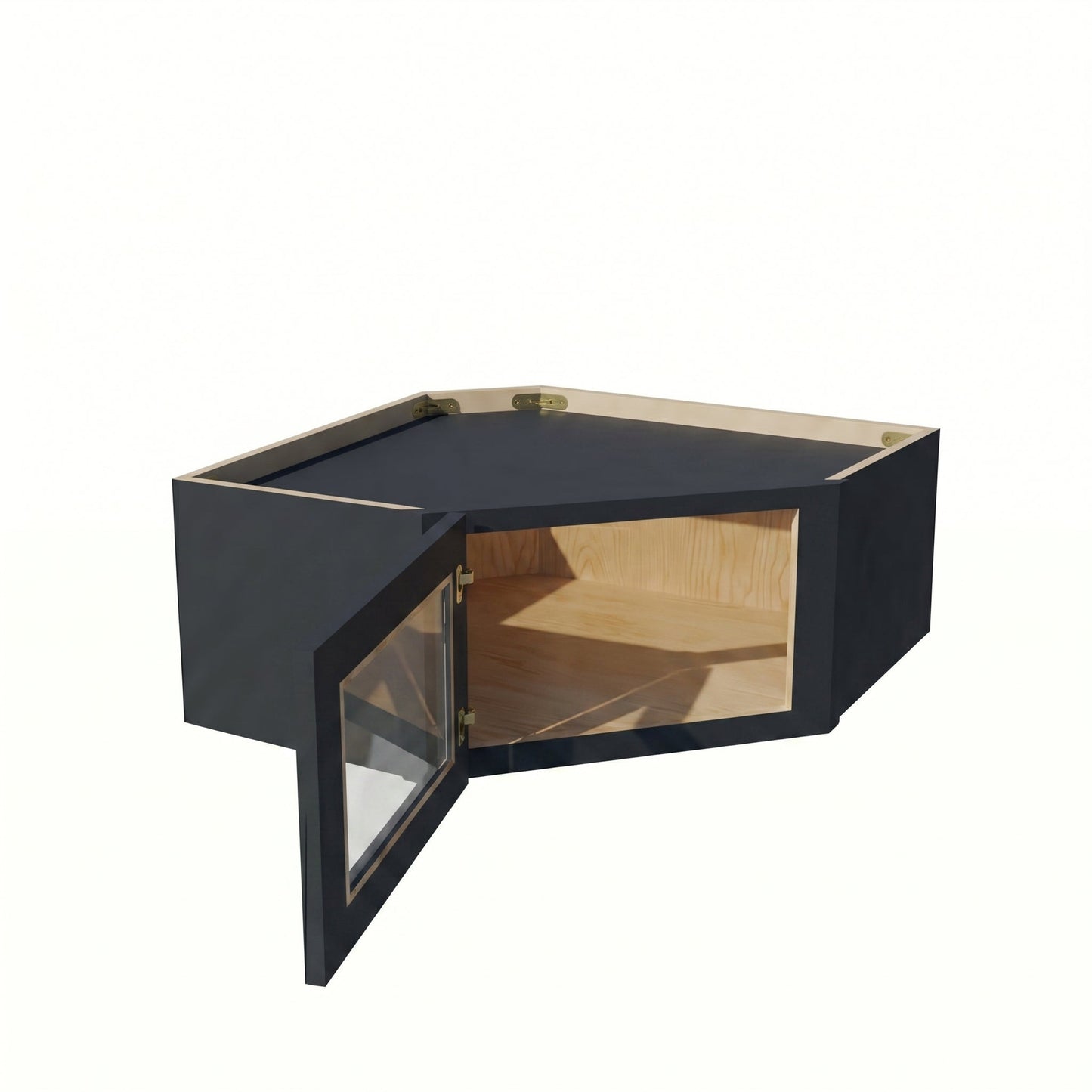 Quik Cabinets WDC2412GD Ardelle Ebony - Interior