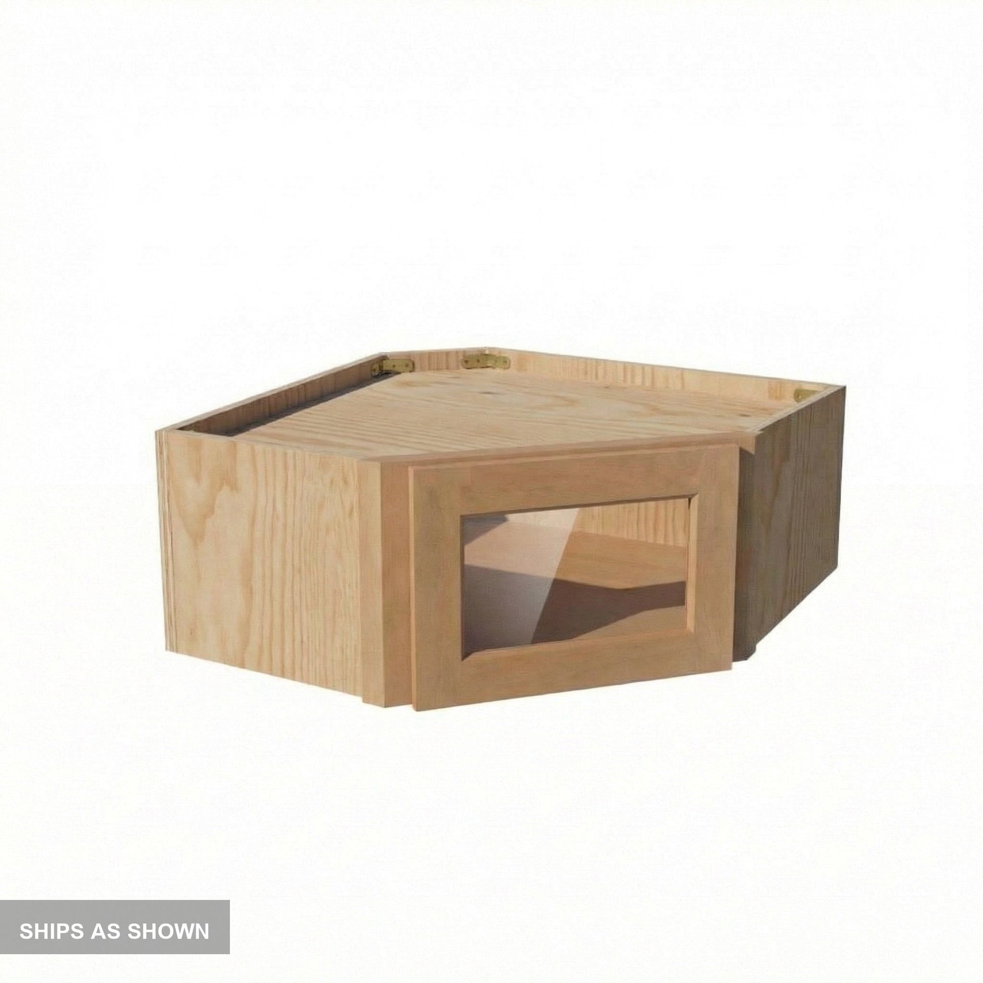Shaker Corner Wall Cabinet 24" (WDC2412GD) · Ardelle