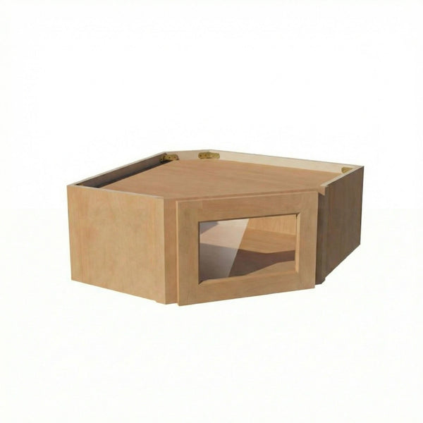 Shaker Corner Wall Cabinet 24" (WDC2412GD) · Ardelle - Timber - Hero