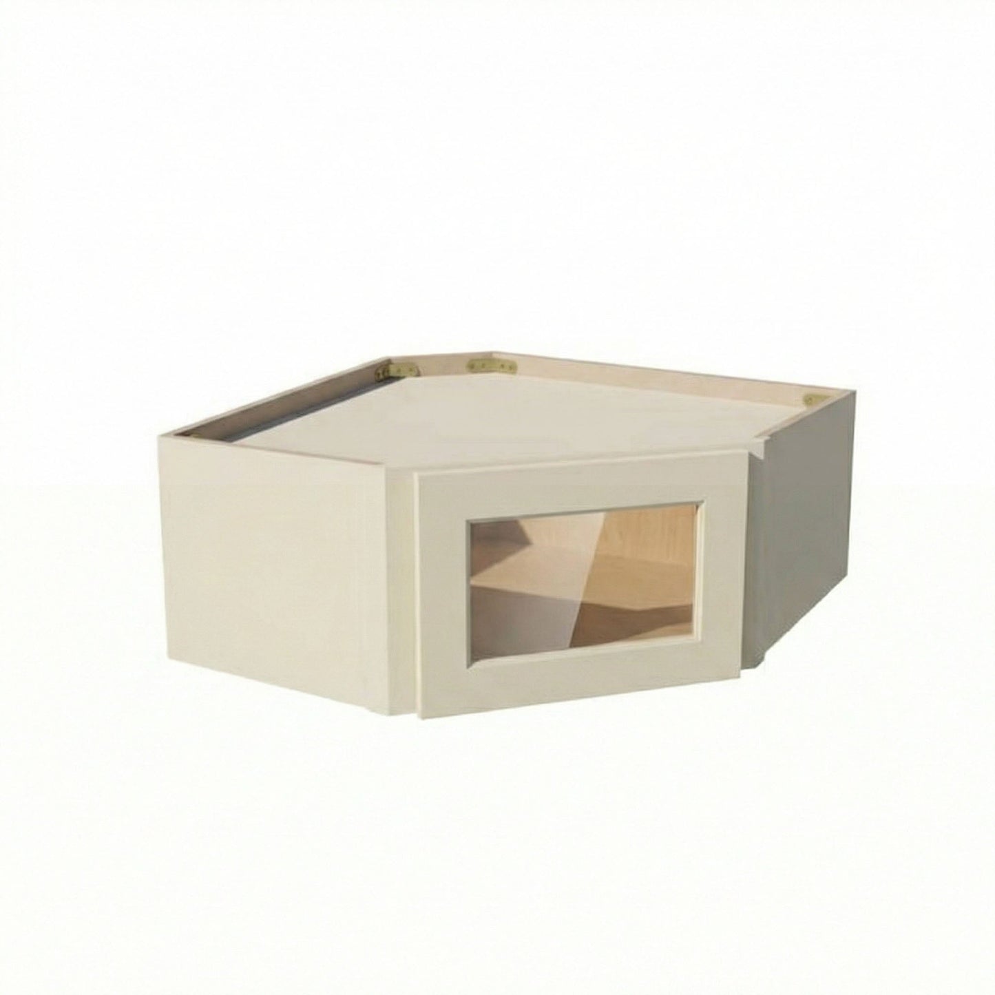 Shaker Corner Wall Cabinet 24" (WDC2412GD) · Tallis - Swan White - Hero