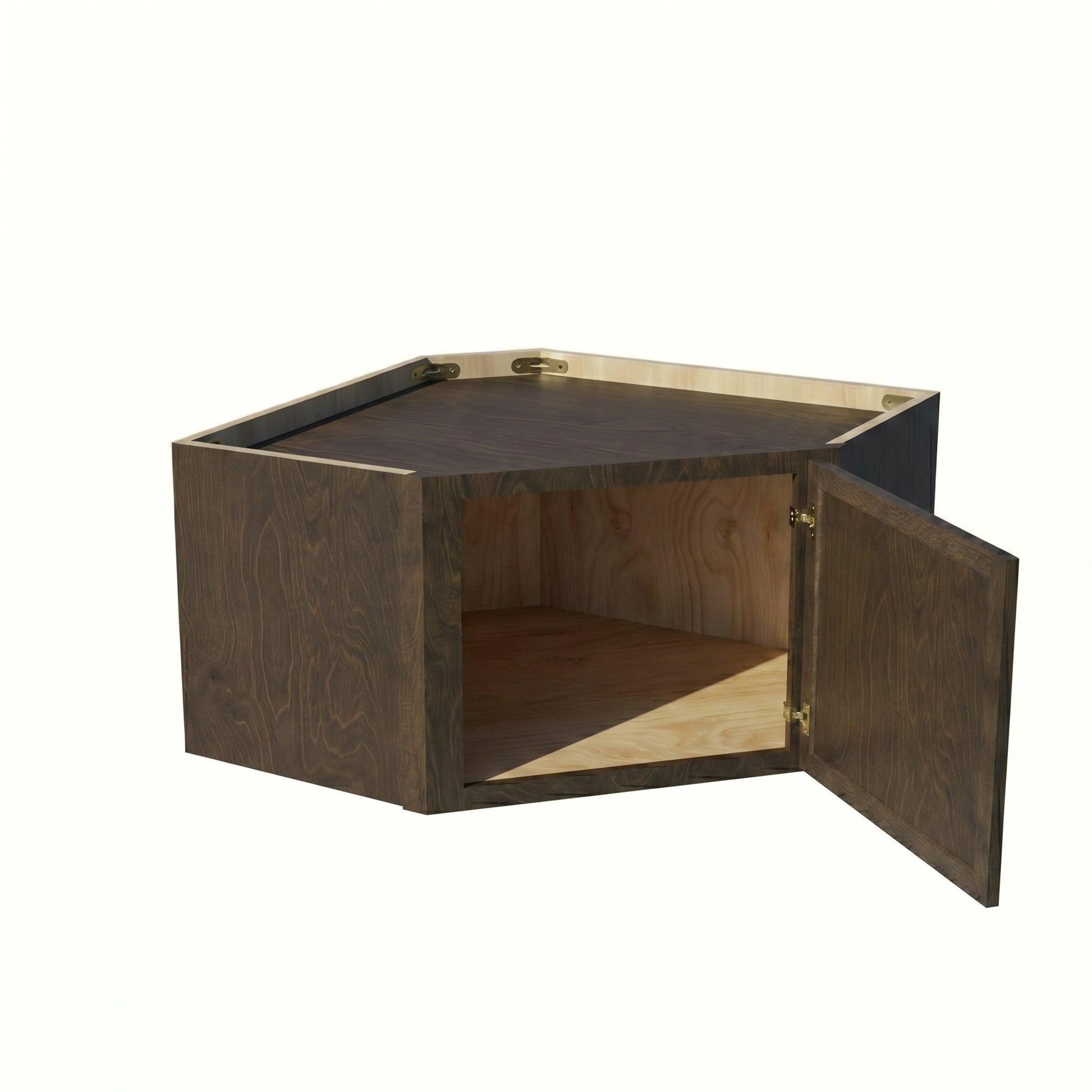 Slim Shaker Corner Wall Cabinet 24" (WDC2415) · Slim