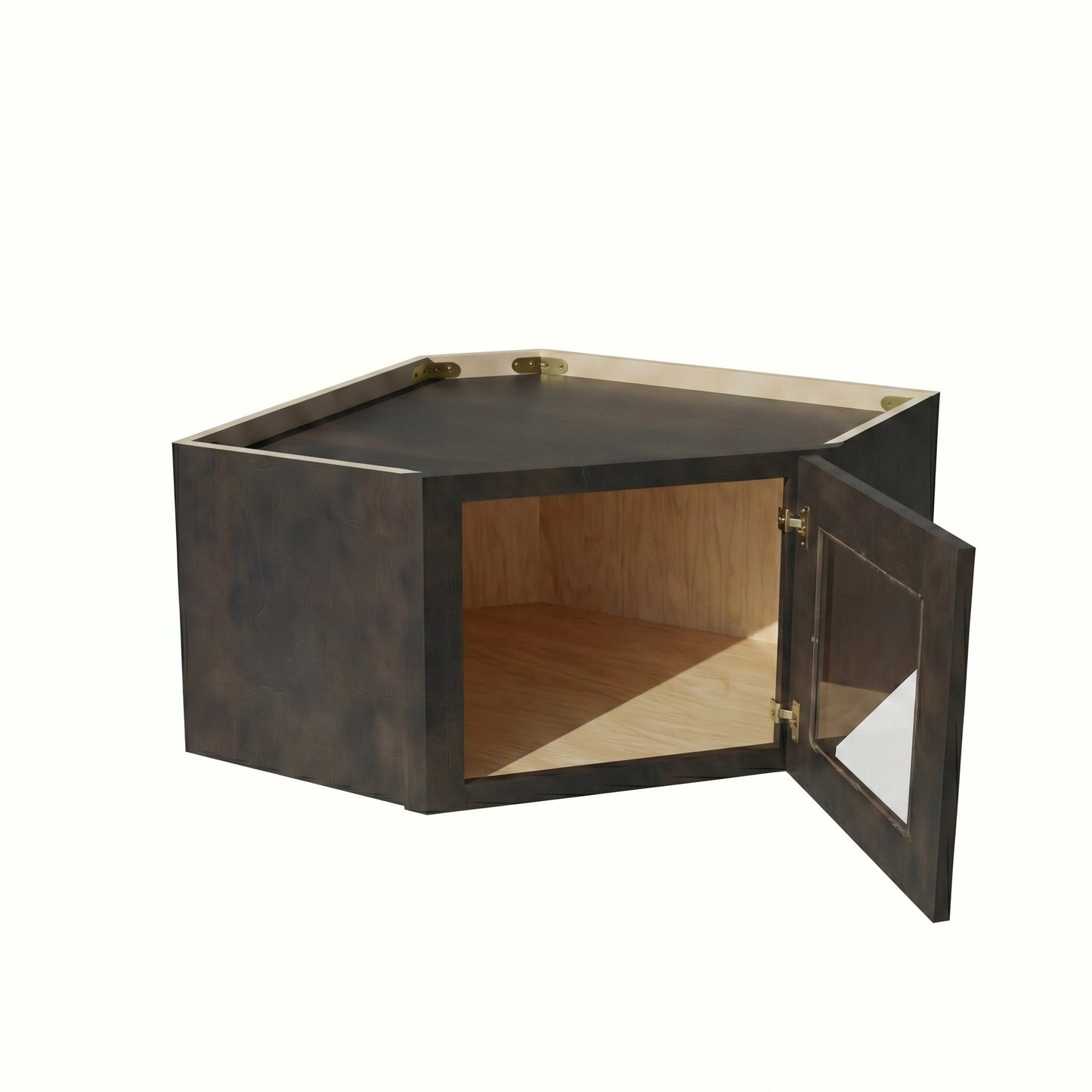 Quik Cabinets WDC2415GD Ardelle Charcoal - Interior