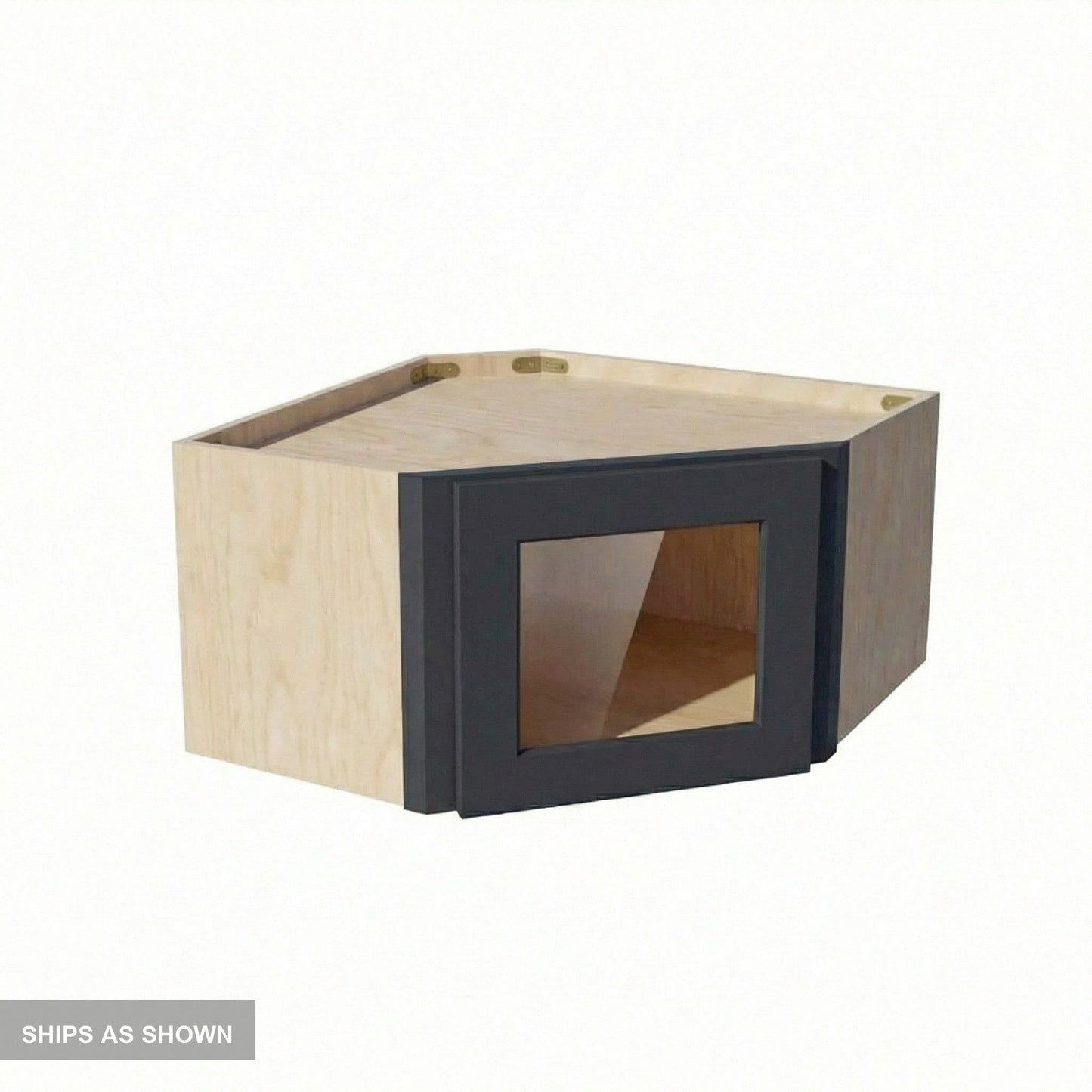 Quik Cabinets WDC2415GD Ardelle Ebony - Flatpack