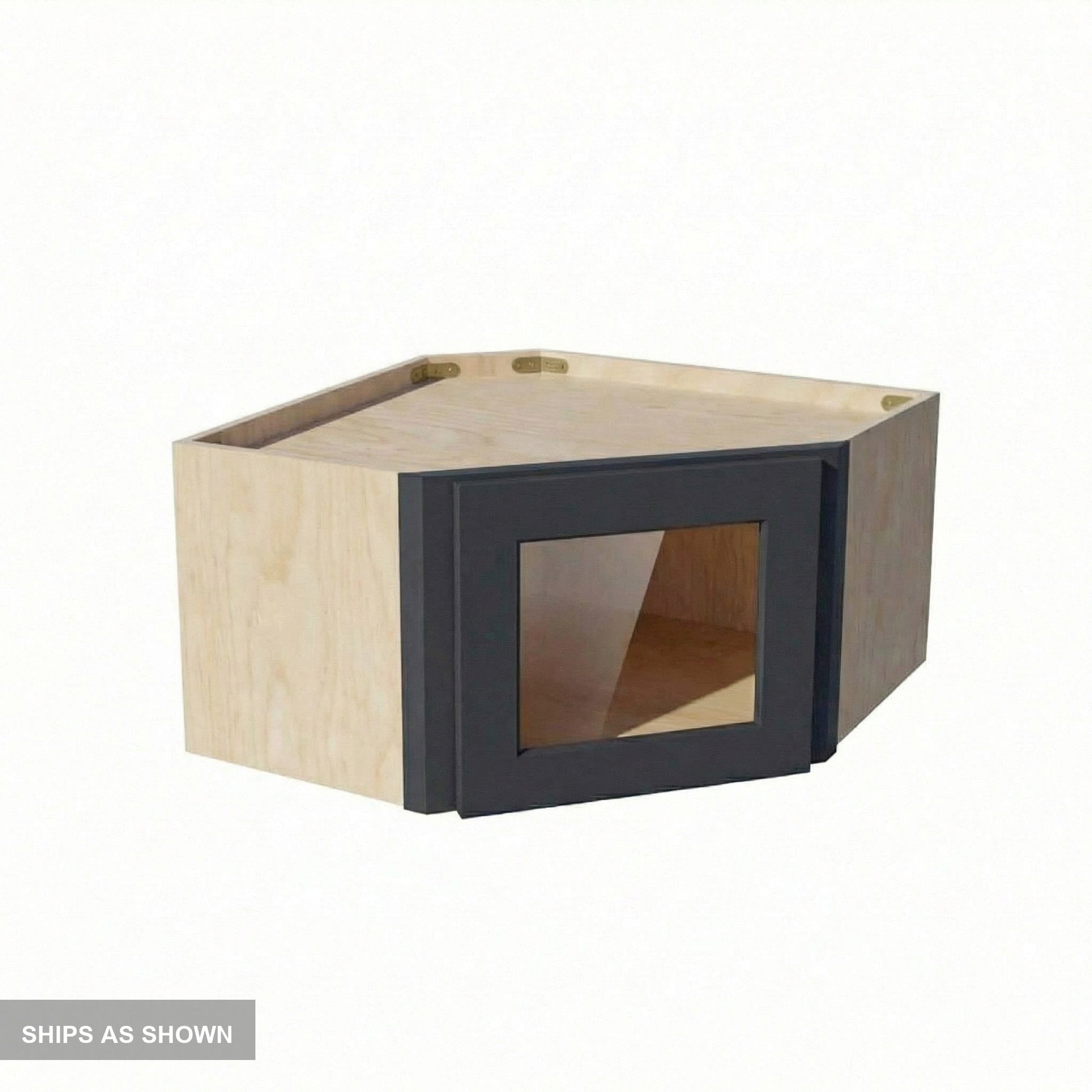 Shaker Corner Wall Cabinet 24" (WDC2415GD) · Ardelle