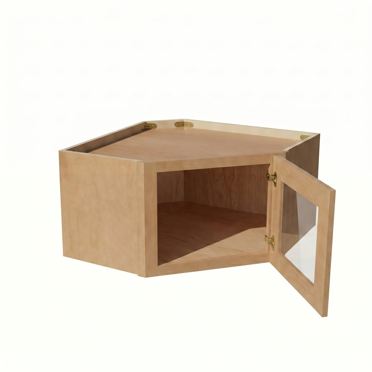 Shaker Corner Wall Cabinet 24" (WDC2415GD) · Ardelle - Timber - Interior