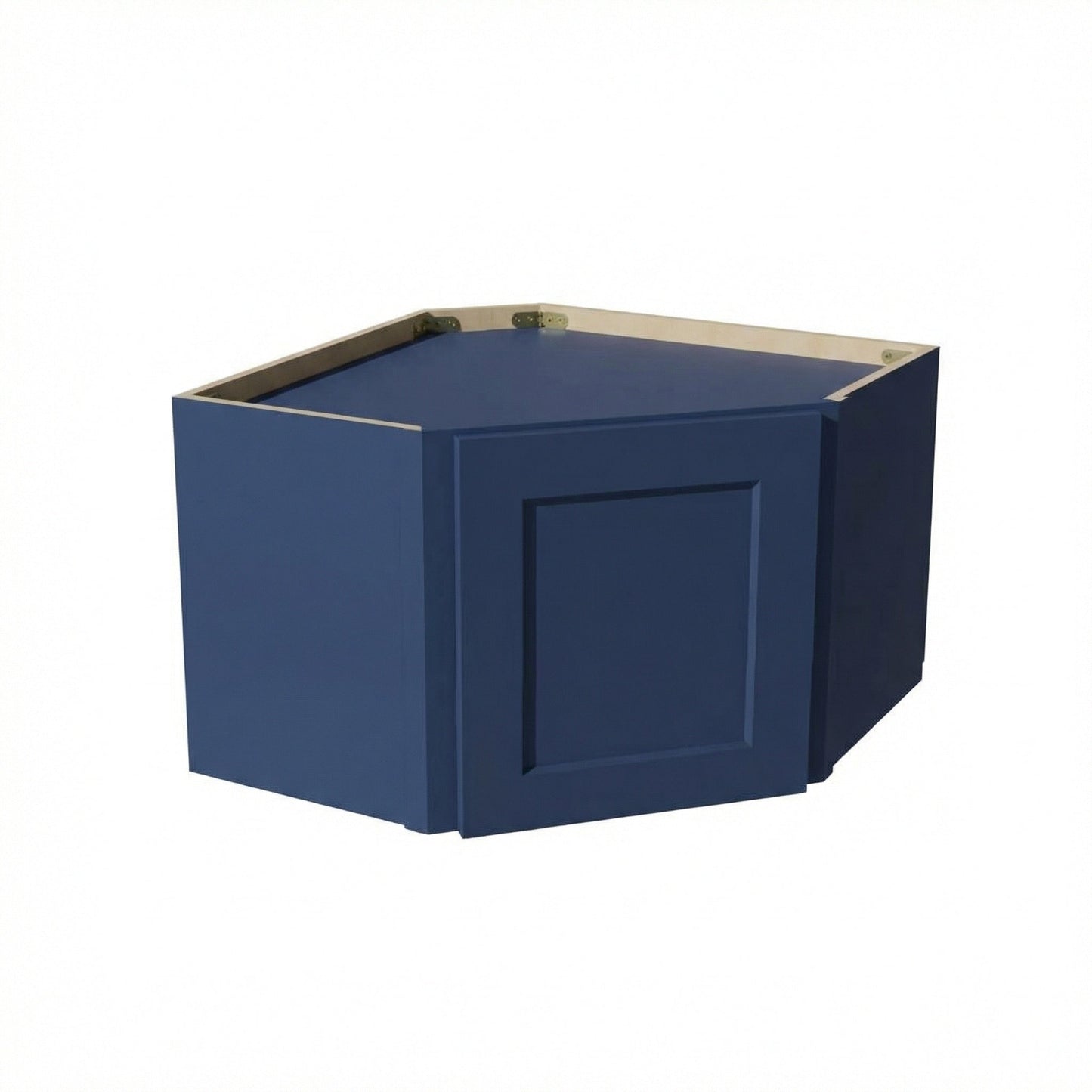 Shaker Corner Wall Cabinet 24" (WDC2418) · Ardelle - Blue - Hero