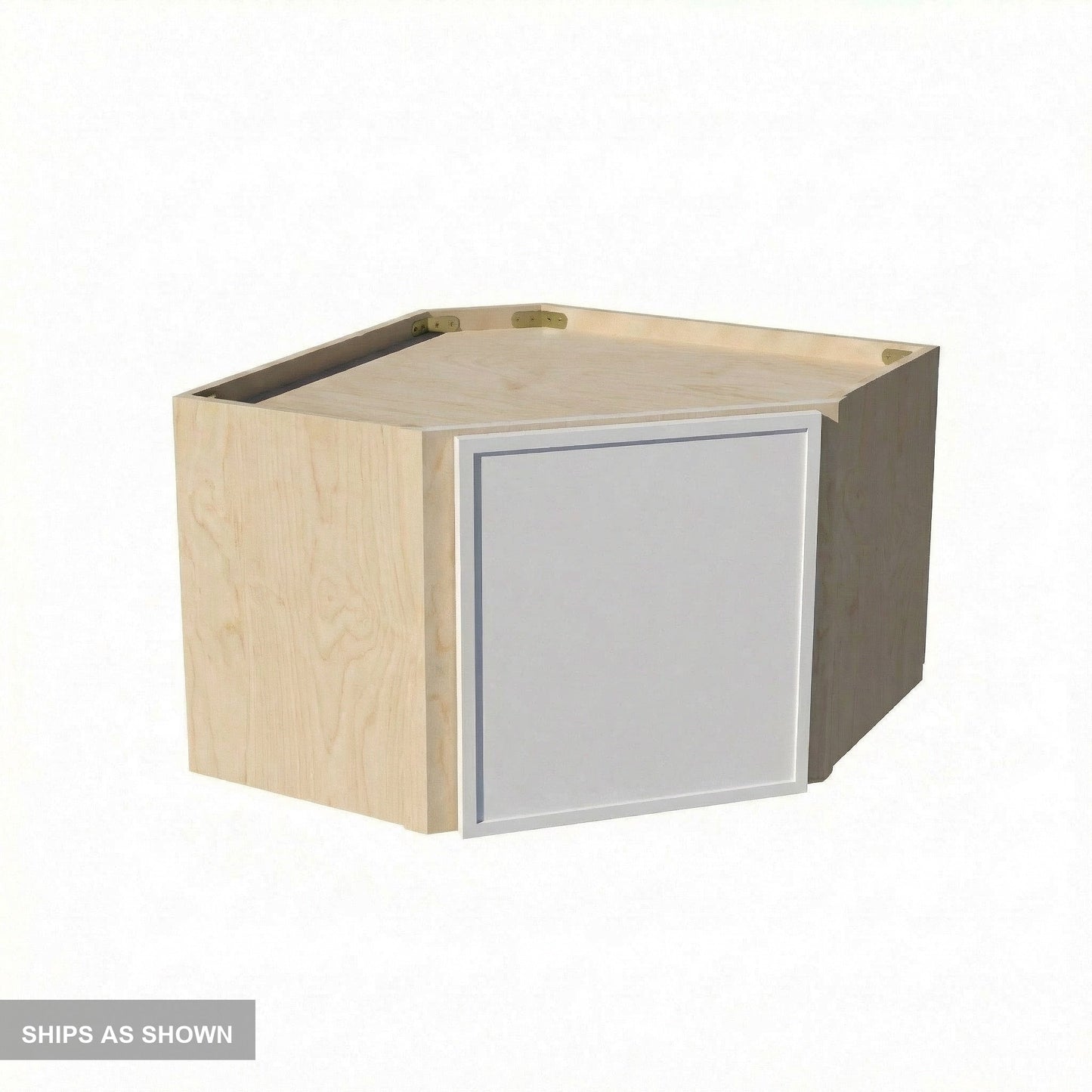 Quik Cabinets WDC2418 Slim Frost - Flatpack