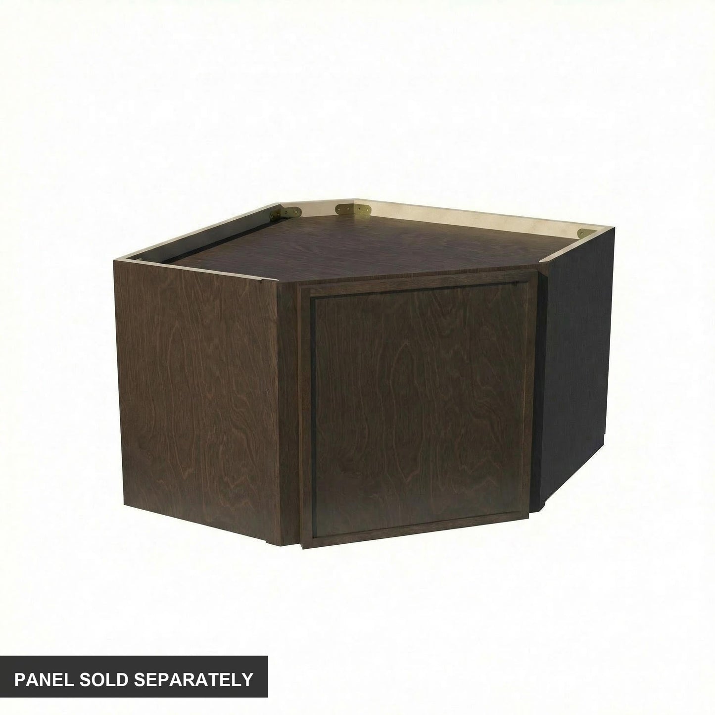 Slim Shaker Corner Wall Cabinet 24" (WDC2418) · Slim - Mocha - Product