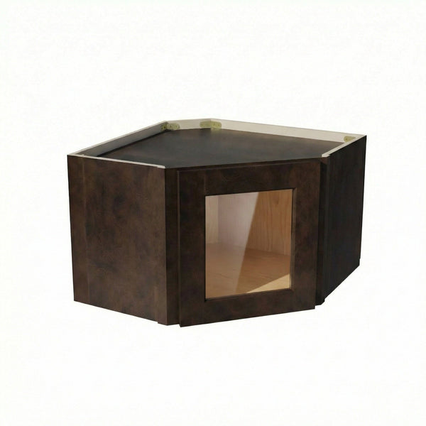 Shaker Corner Wall Cabinet 24" (WDC2418GD) · Ardelle - Charcoal - Hero
