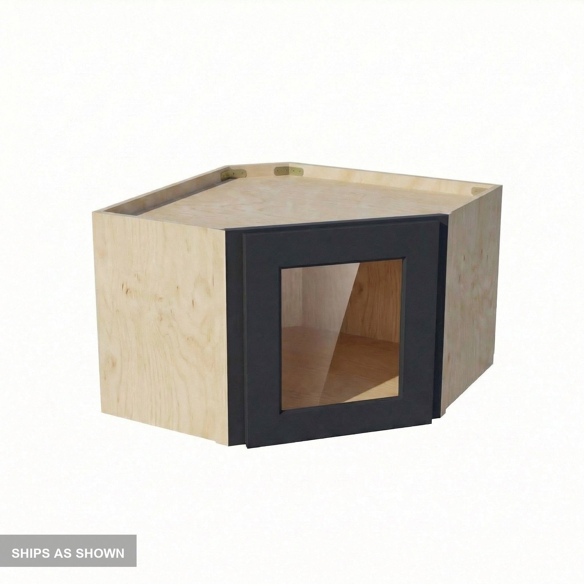 Shaker Corner Wall Cabinet 24" (WDC2418GD) · Ardelle
