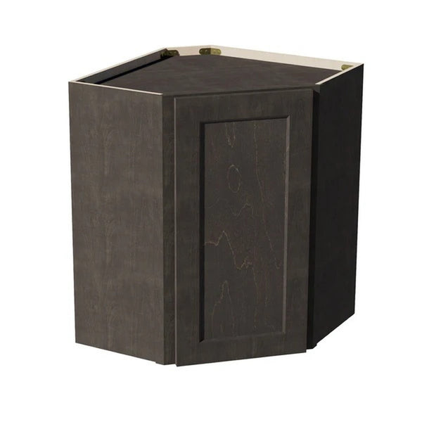 Shaker Corner Wall Cabinet 24" (WDC2430) · Ardelle - Charcoal - Hero