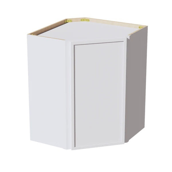Slim Shaker Corner Wall Cabinet 24" (WDC2430) · Slim - Frost - Hero