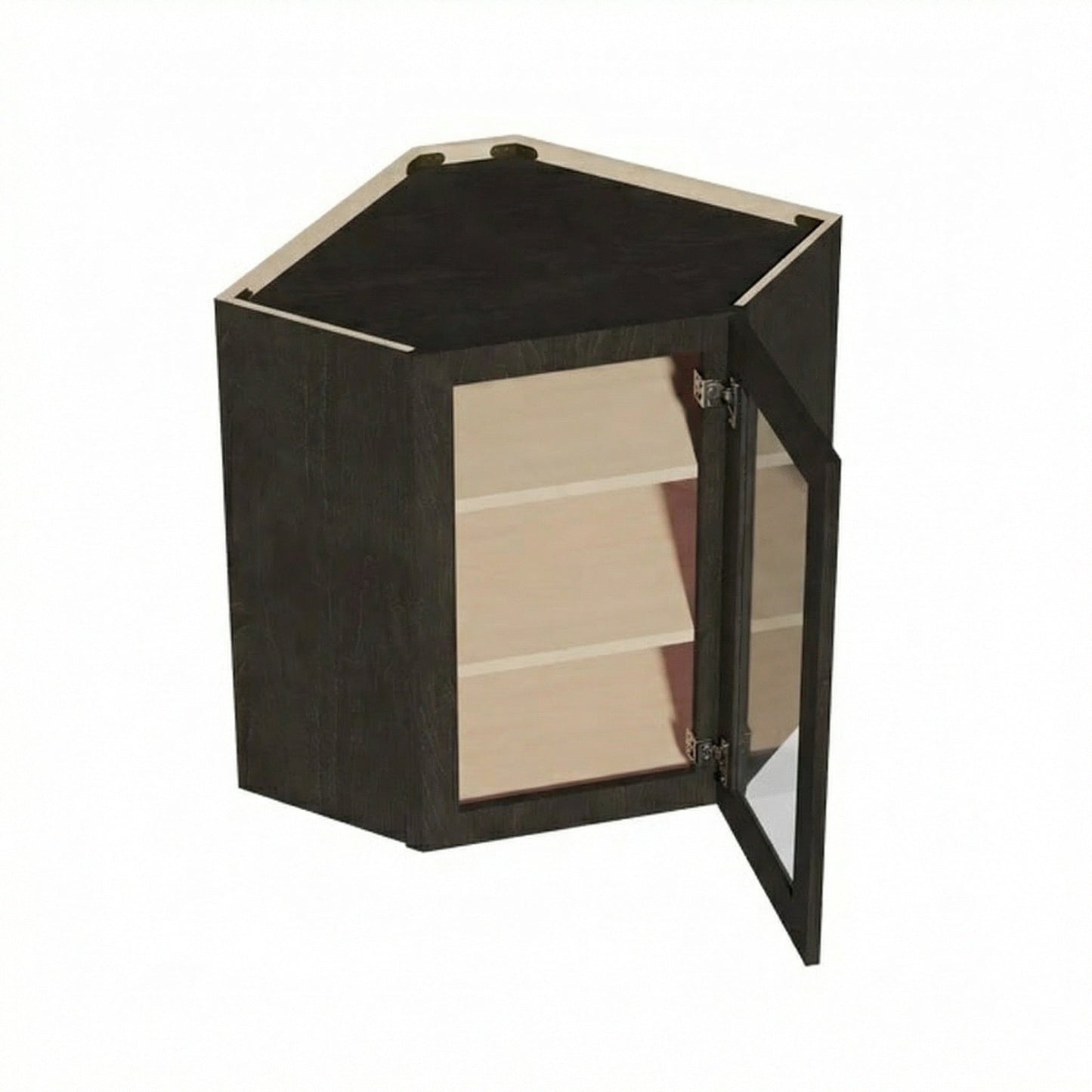 Quik Cabinets WDC2430GD Ardelle Charcoal - Interior
