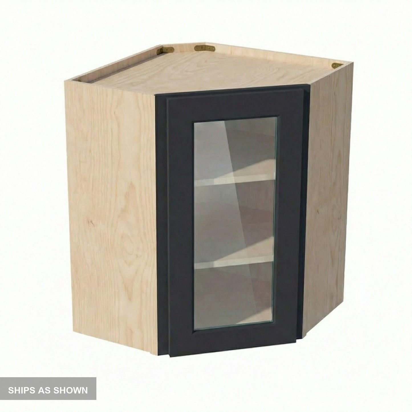 Quik Cabinets WDC2430GD Ardelle Ebony - Flatpack