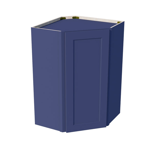 Shaker Corner Wall Cabinet 24" (WDC2436) · Ardelle - Blue - Hero