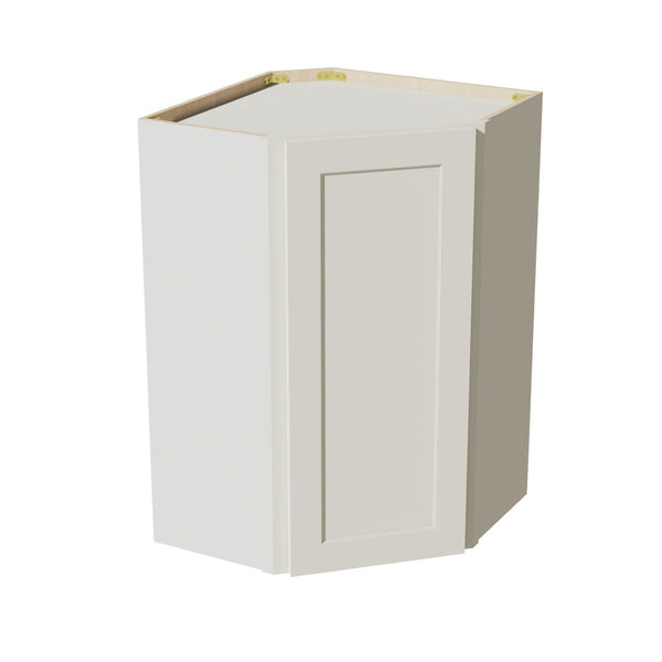 Shaker Corner Wall Cabinet 24" (WDC2436) · Tallis - Swan White - Hero