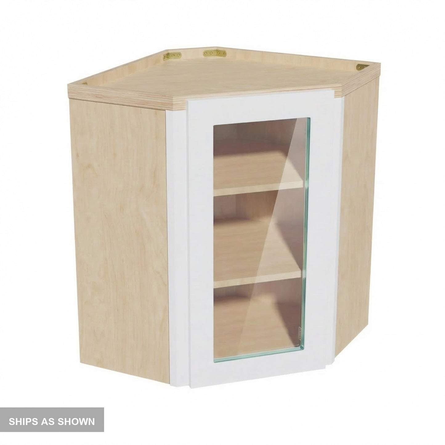 Quik Cabinets WDC2436GD Ardelle White - Flatpack